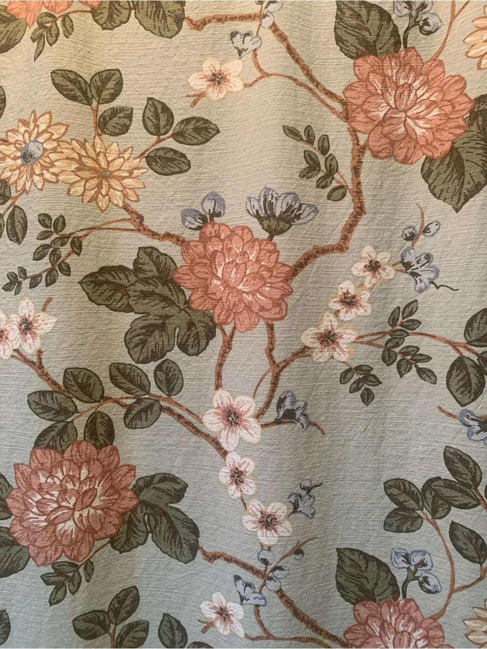 Threshold Toile Garden Shower Curtain - Sage Green